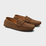 Suede Boat Moccasins