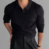 V-Neck Polo Shirt
