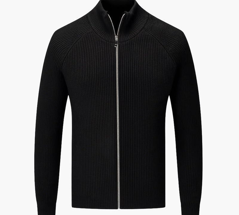 Full Color Woolen Zipper Vest