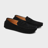 Suede Boat Moccasins