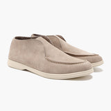 High-top Suede Loafers
