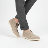 High-top Suede Loafers