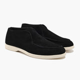 High-top Suede Loafers