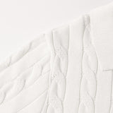 Polo Shirt With Knitted Trim and Knitting