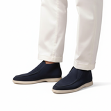 High-top Suede Loafers