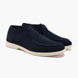 High-top Suede Loafers