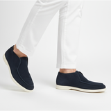 High-top Suede Loafers