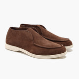 High-top Suede Loafers