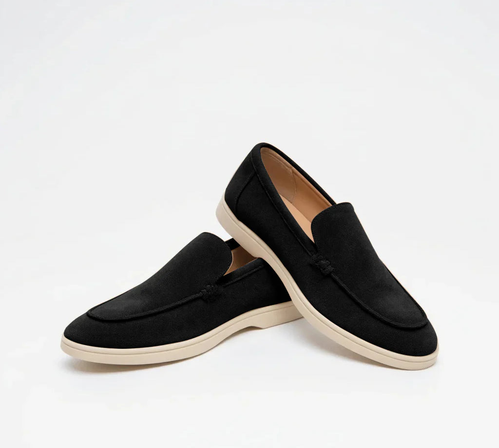 Suede Loafers