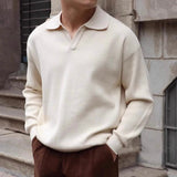 Oultiers V-neck Polo Shirt