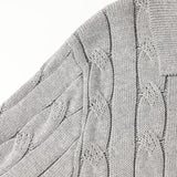 Polo Shirt With Knitted Trim and Knitting