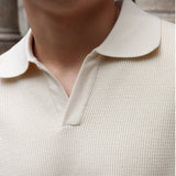 Oultiers V-neck Polo Shirt