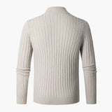 Outliers High-neck Sweater With Half Zip