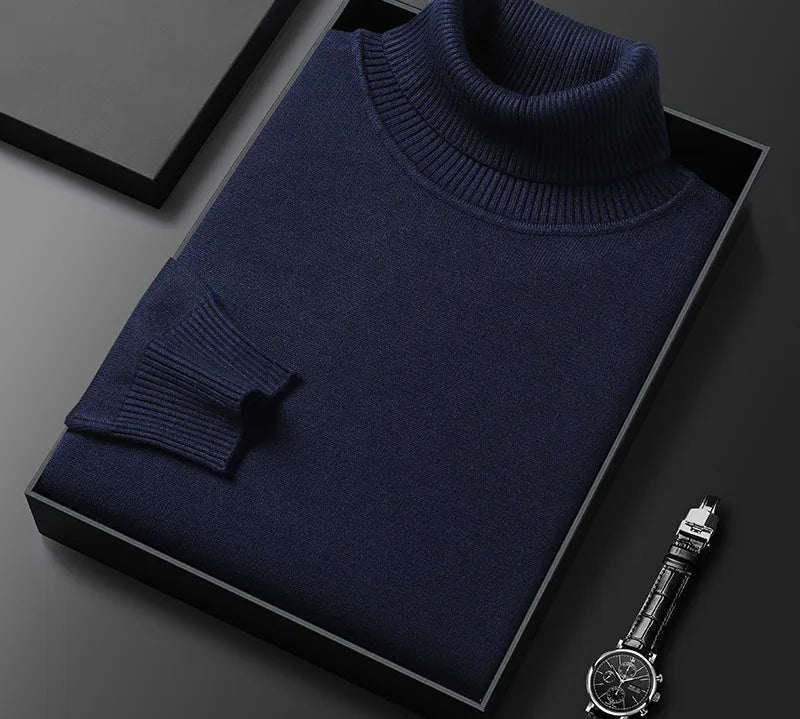 Camisola de Gola Alta- Montclair Cashmere