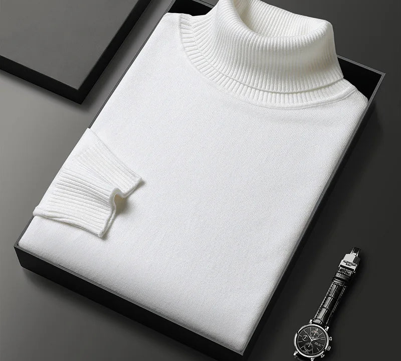 Camisola de Gola Alta- Montclair Cashmere