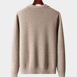 Polo Cardigan With Zip Made of Ultra-fine Merino Wool